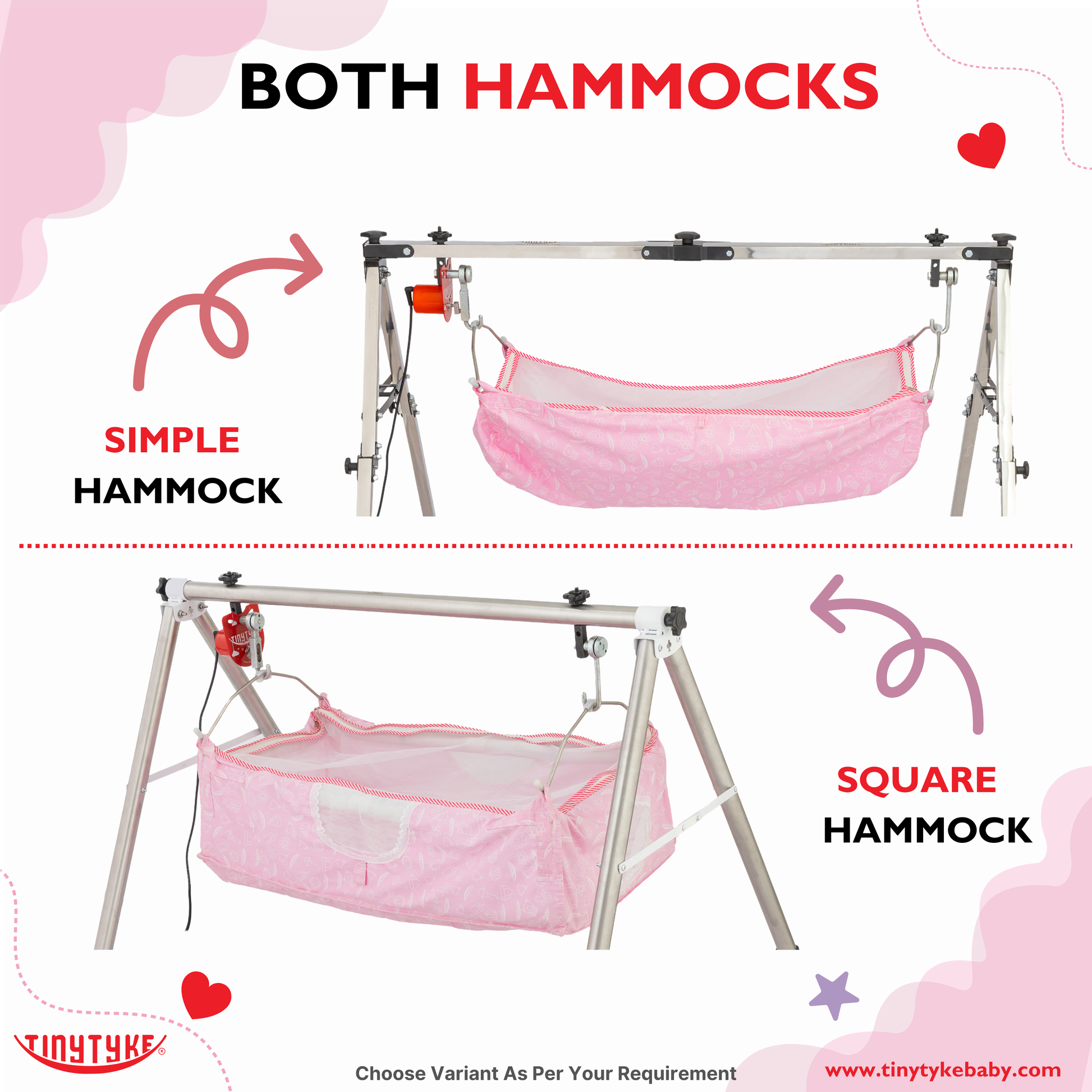 TinyTyke- Baby Cradle Automation Kit (For Manual Baby Cradle/ Cradle Not Included)