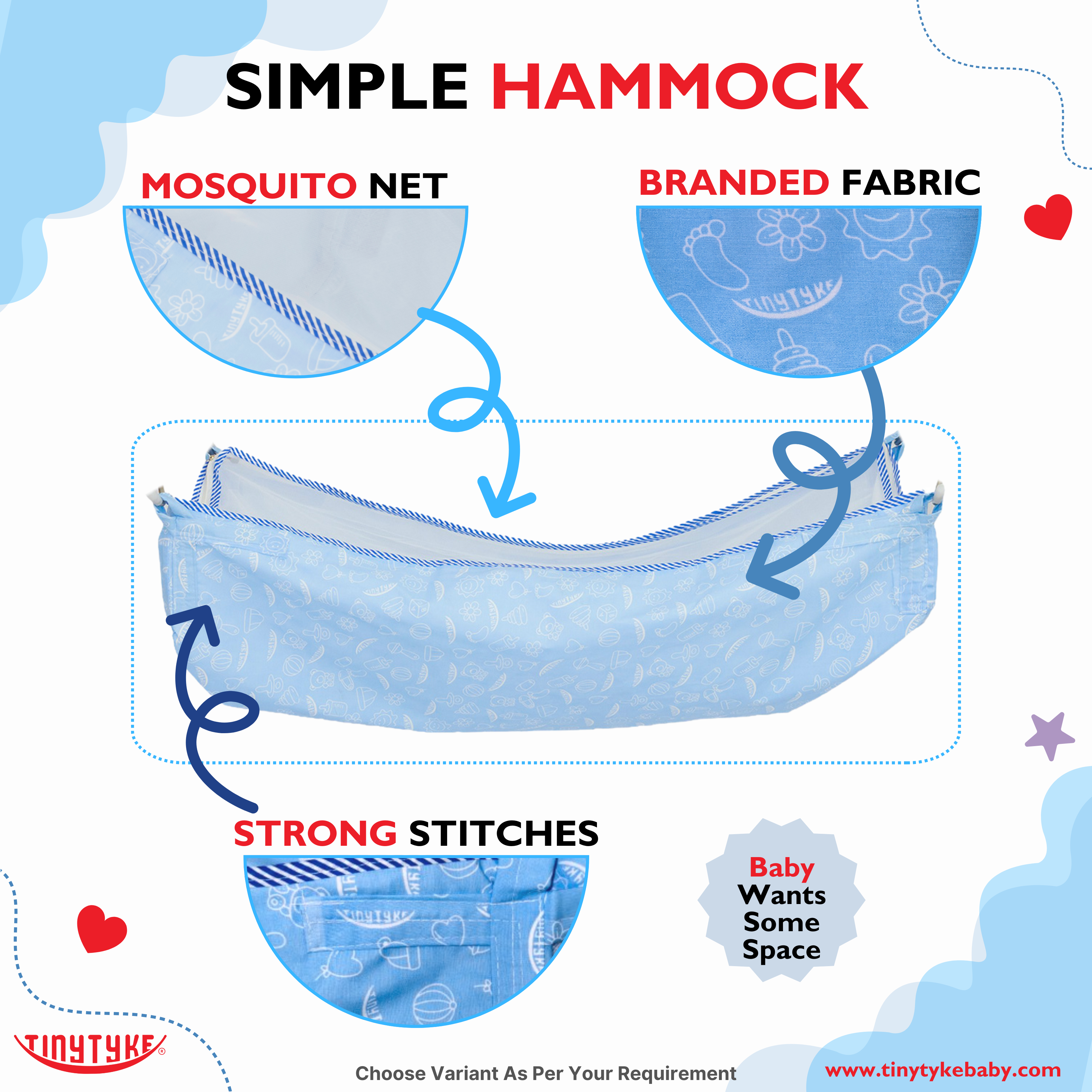 TinyTyke- Simple Hammock