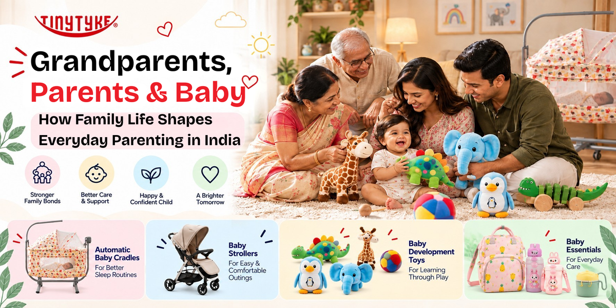 grandparents and parents in Indian parenting