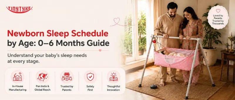 Newborn Sleep Schedule by Age: 0–6 Months Guide
