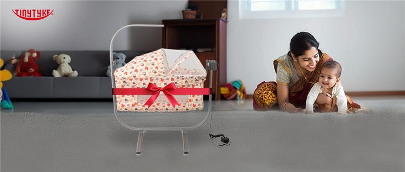 The Perfect Gift For New Parents: An Automatic Baby Swing With Smart Features