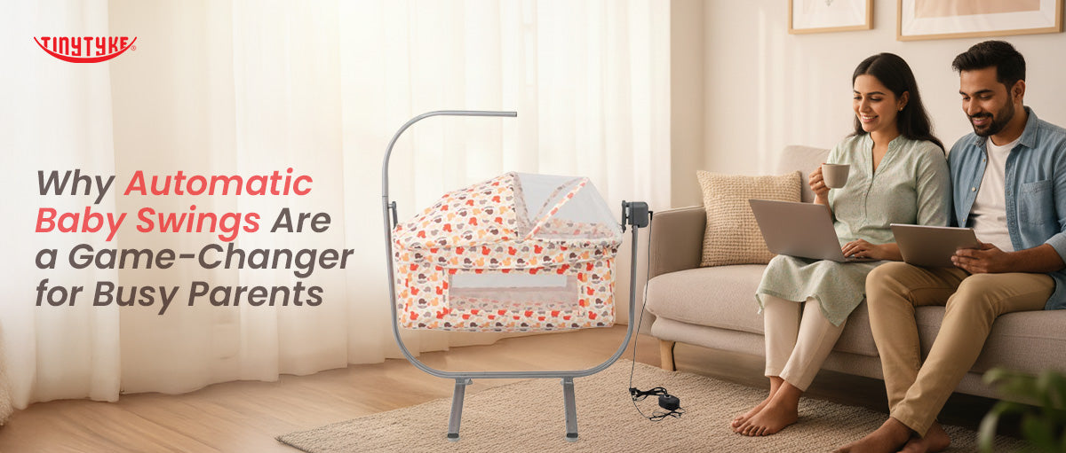 Why Automatic Baby Swings Are a Game-Changer for Busy Parents