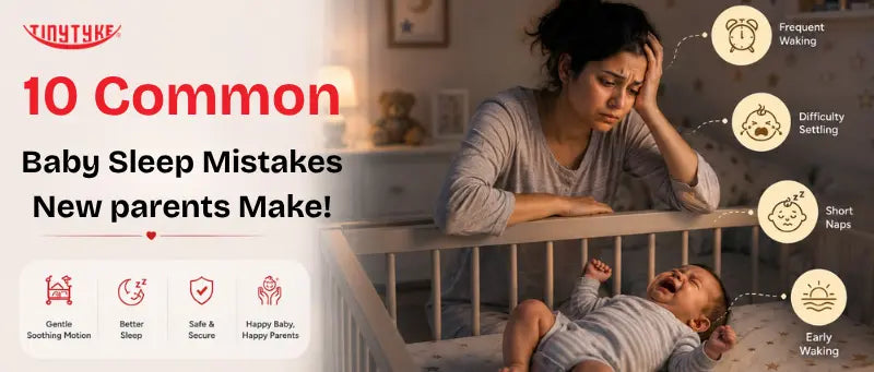 10 Common Baby Sleep Mistakes New Parents Make