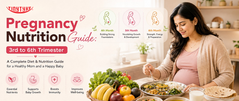 Pregnant woman eating a healthy Indian meal during the second trimester