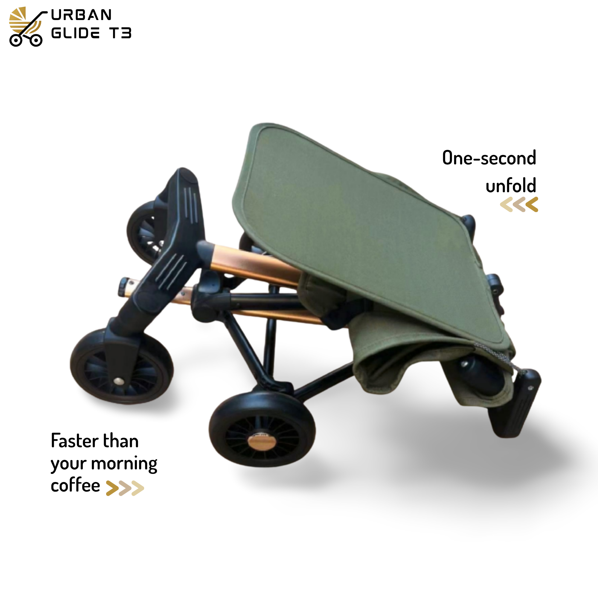 (Pre-book) TinyTyke Urban Glide (T3) Stroller – The Featherweight Champion