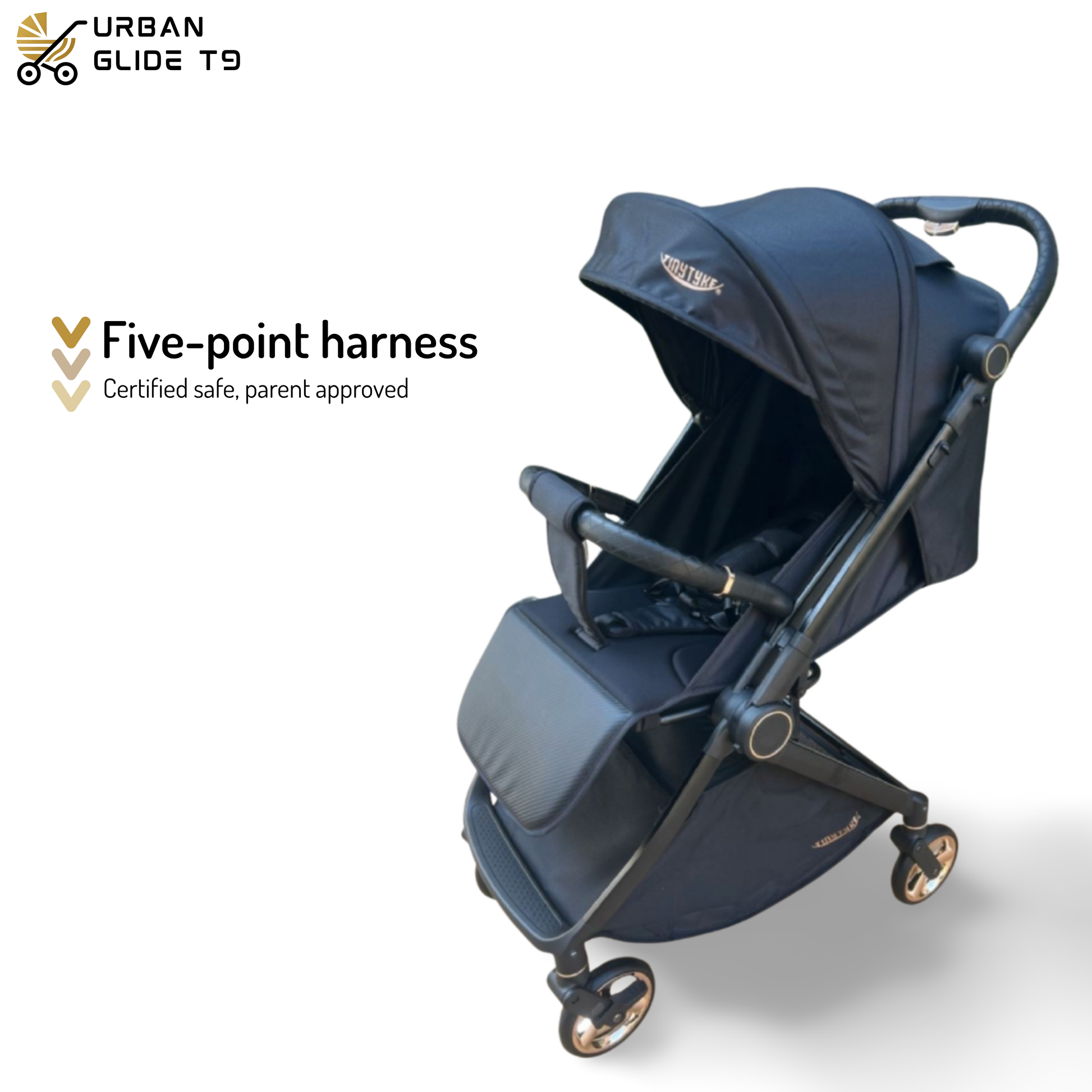 (Pre-book) TinyTyke Urban Glide (T9) Stroller – The Smart Switcher