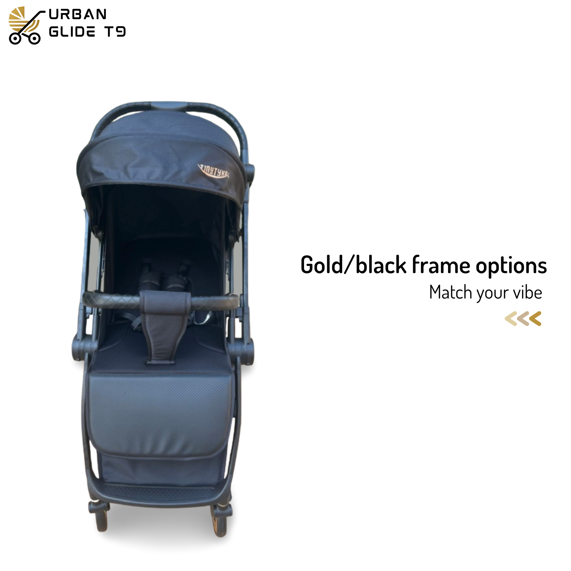 (Pre-book) TinyTyke Urban Glide (T9) Stroller – The Smart Switcher