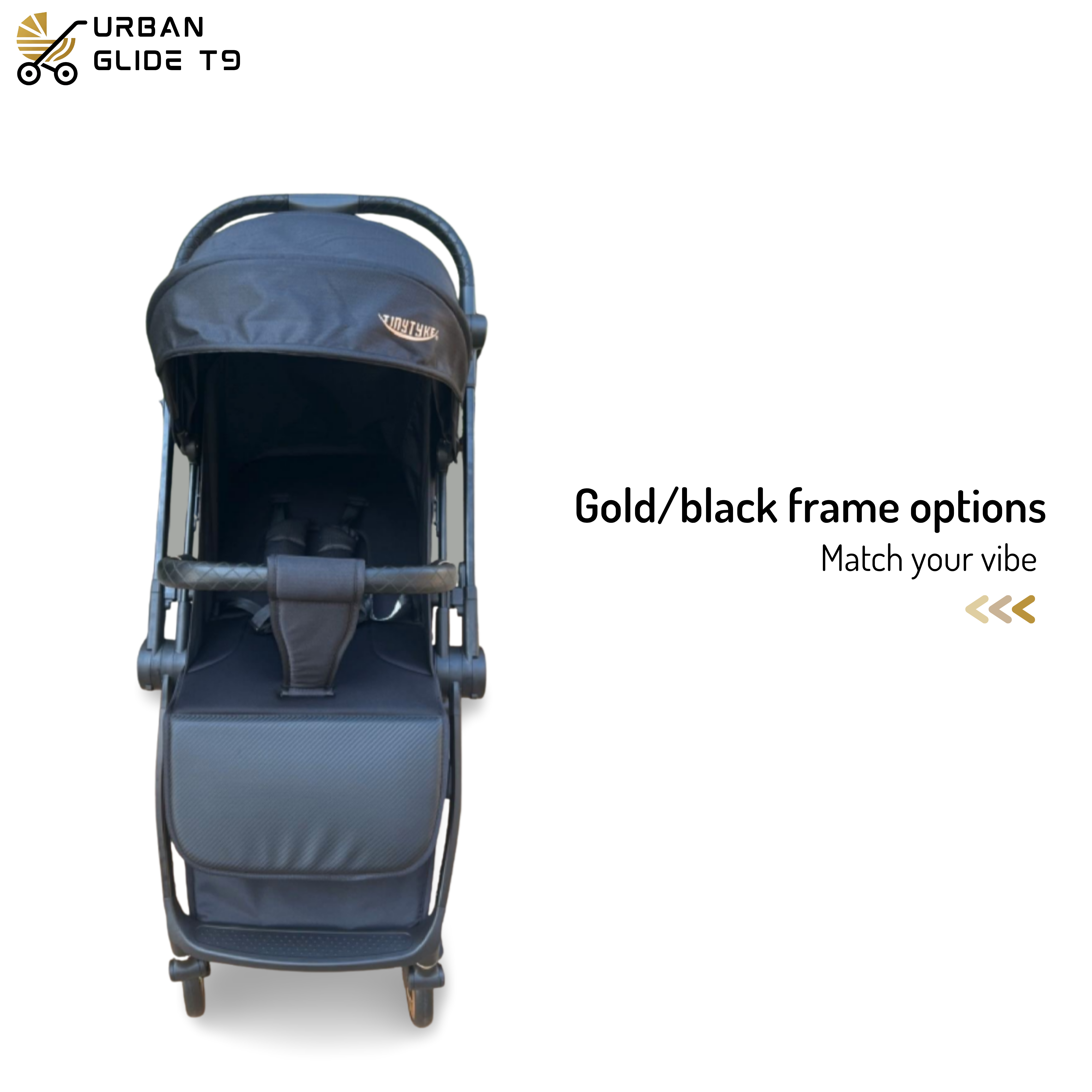 (Pre-book) TinyTyke Urban Glide (T9) Stroller – The Smart Switcher