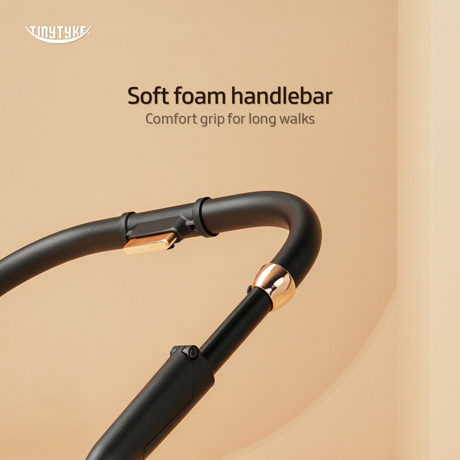 TinyTyke Urban Glide (T7) Two Essentials, One Purchase | Travel System Stroller with Car Seat (Optional) & Reversible Seating | 3-Position Recline and One-touch Fold (0-40 Months)