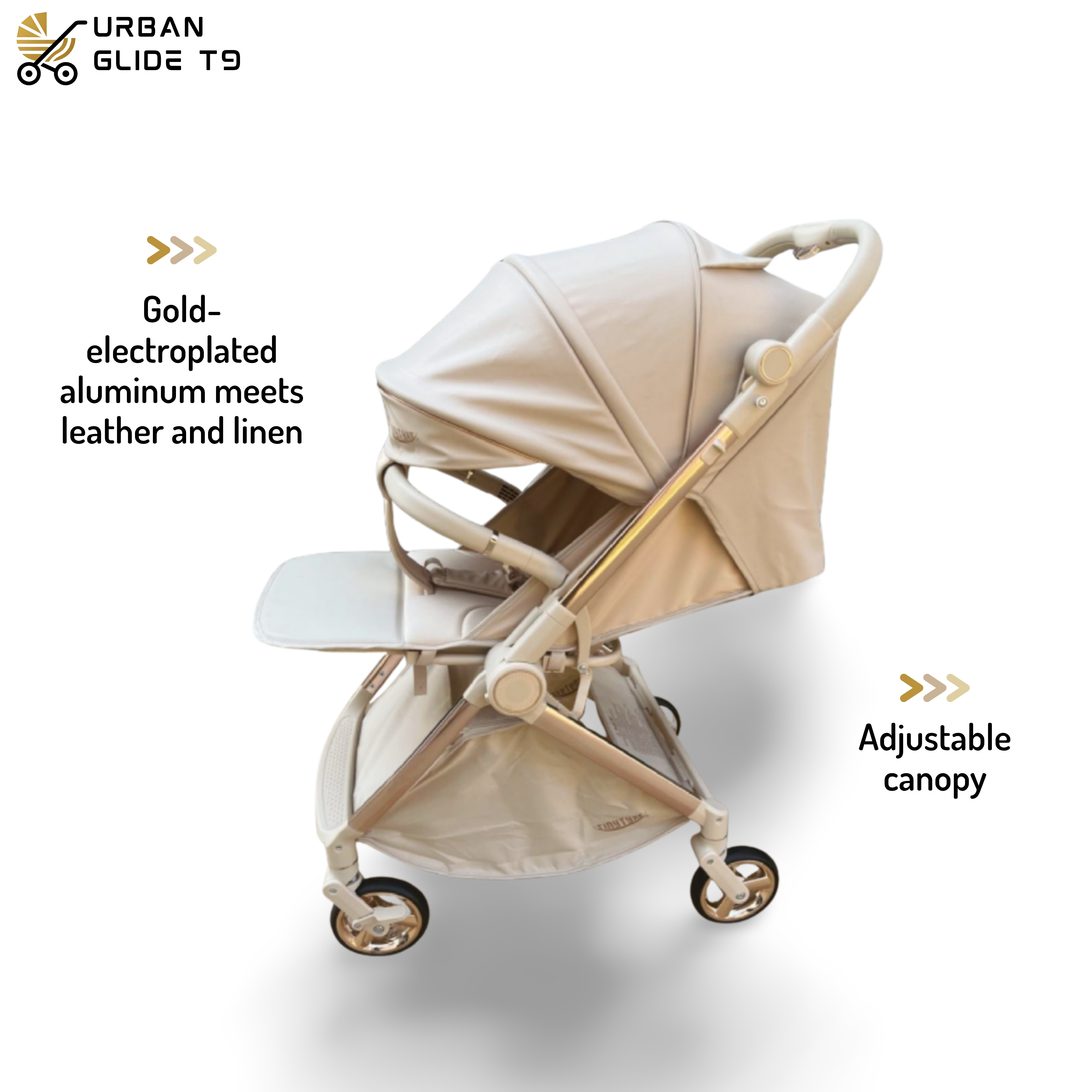 (Pre-book) TinyTyke Urban Glide (T9) Stroller – The Smart Switcher