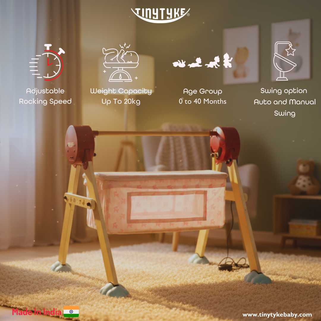 Wooden Womb - Automatic Baby Cradle