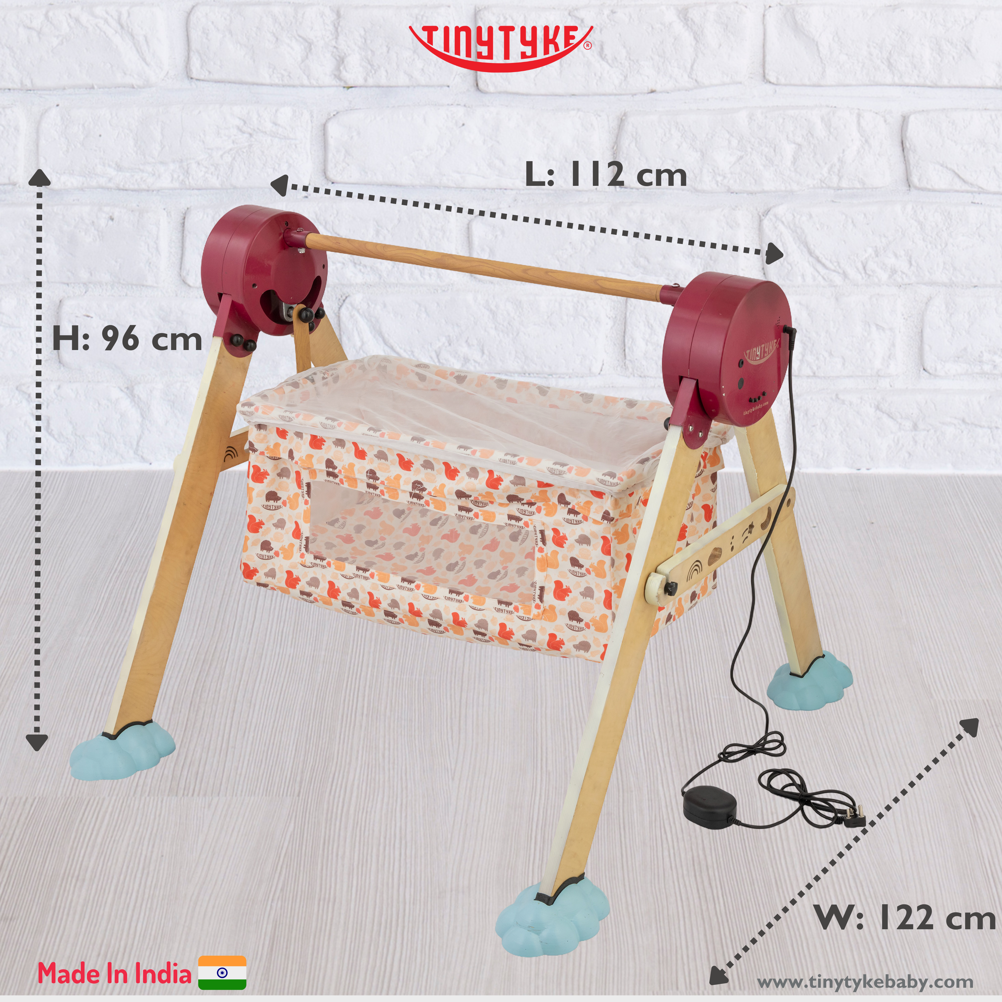 Wooden Womb - Automatic Baby Cradle