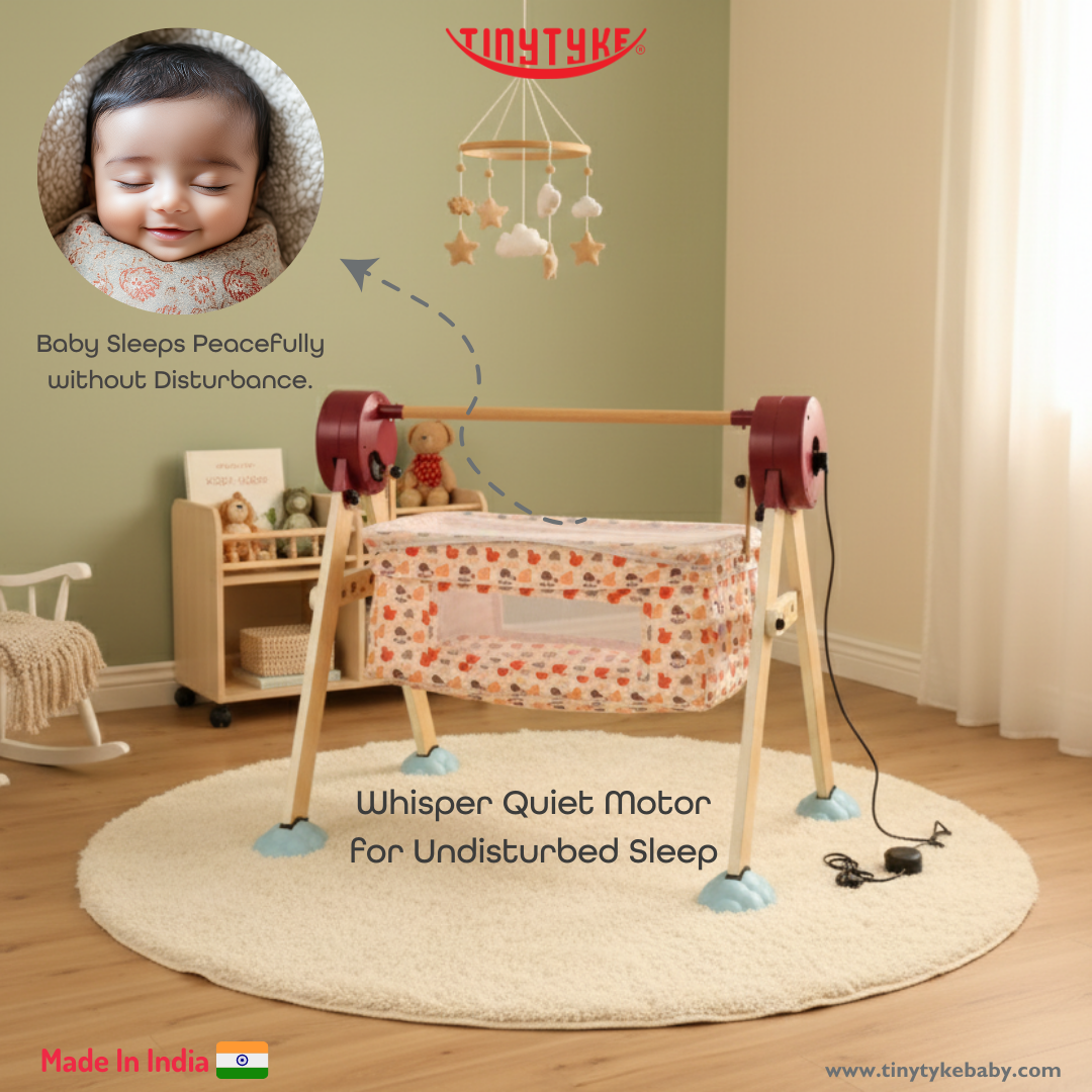 Wooden Womb - Automatic Baby Cradle