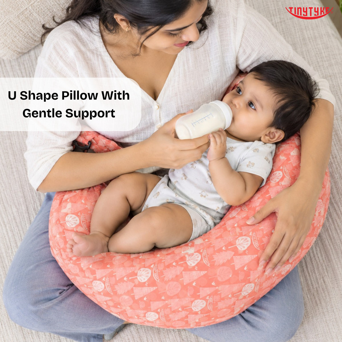 TinyTyke nursing and feeding pillow with adjustable waist strap – image 5