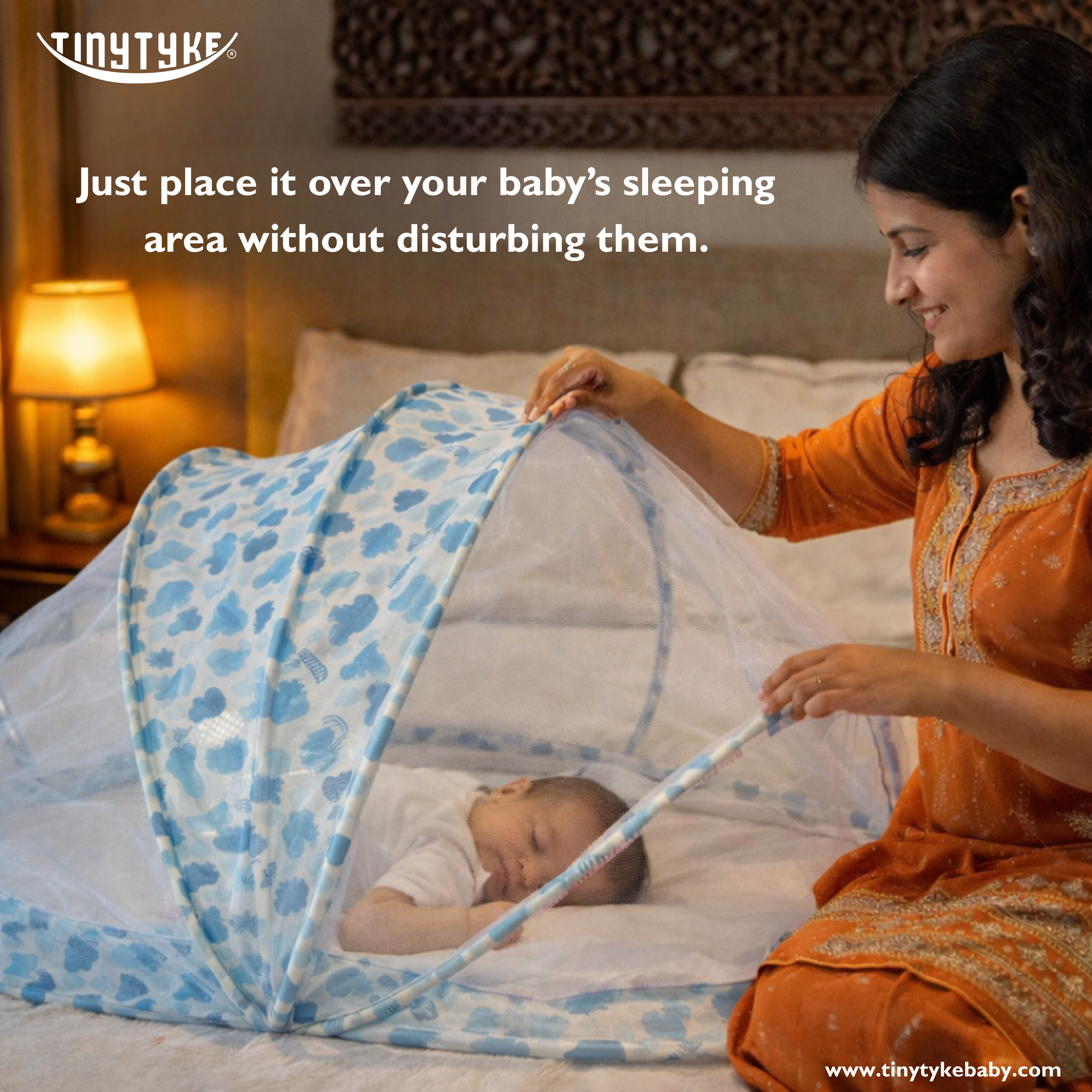 TinyTyke- Bottomless Baby Mosquito Net | Foldable