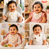TinyTyke- Premium Muslin Bib Cum Napkin Combo for Babies