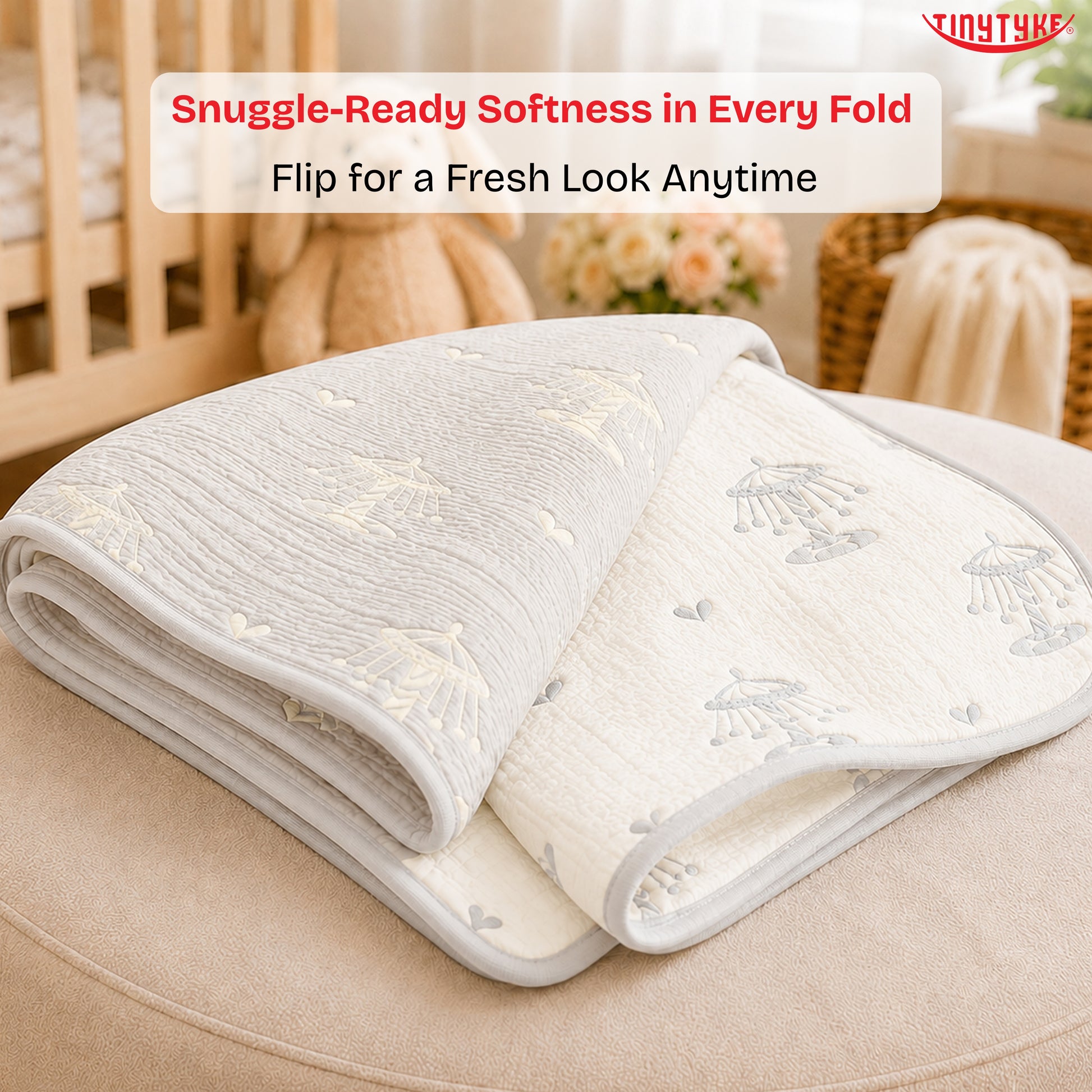 TinyTyke- Ultra Soft Muslin Baby Blanket