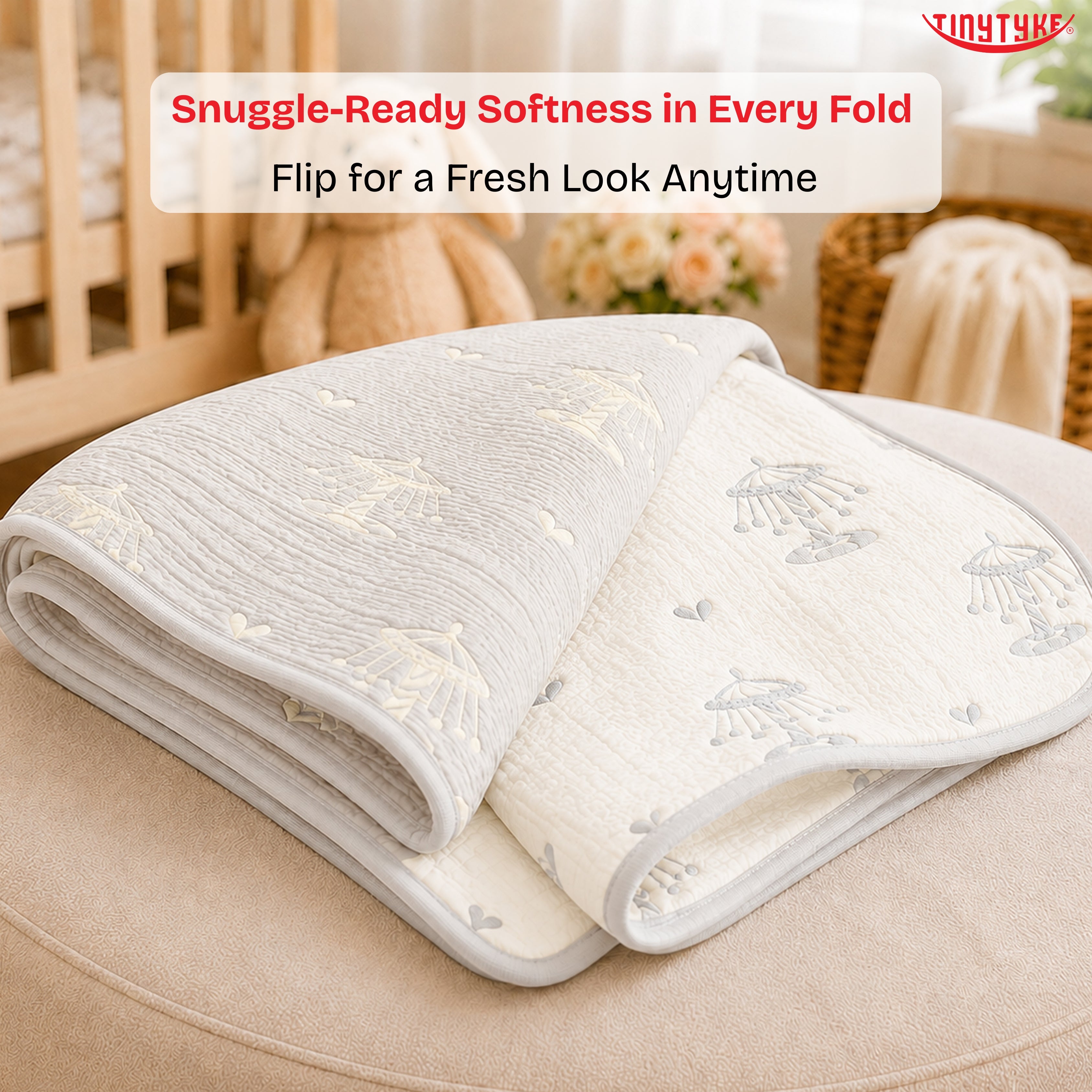 TinyTyke- Ultra Soft Muslin Baby Blanket
