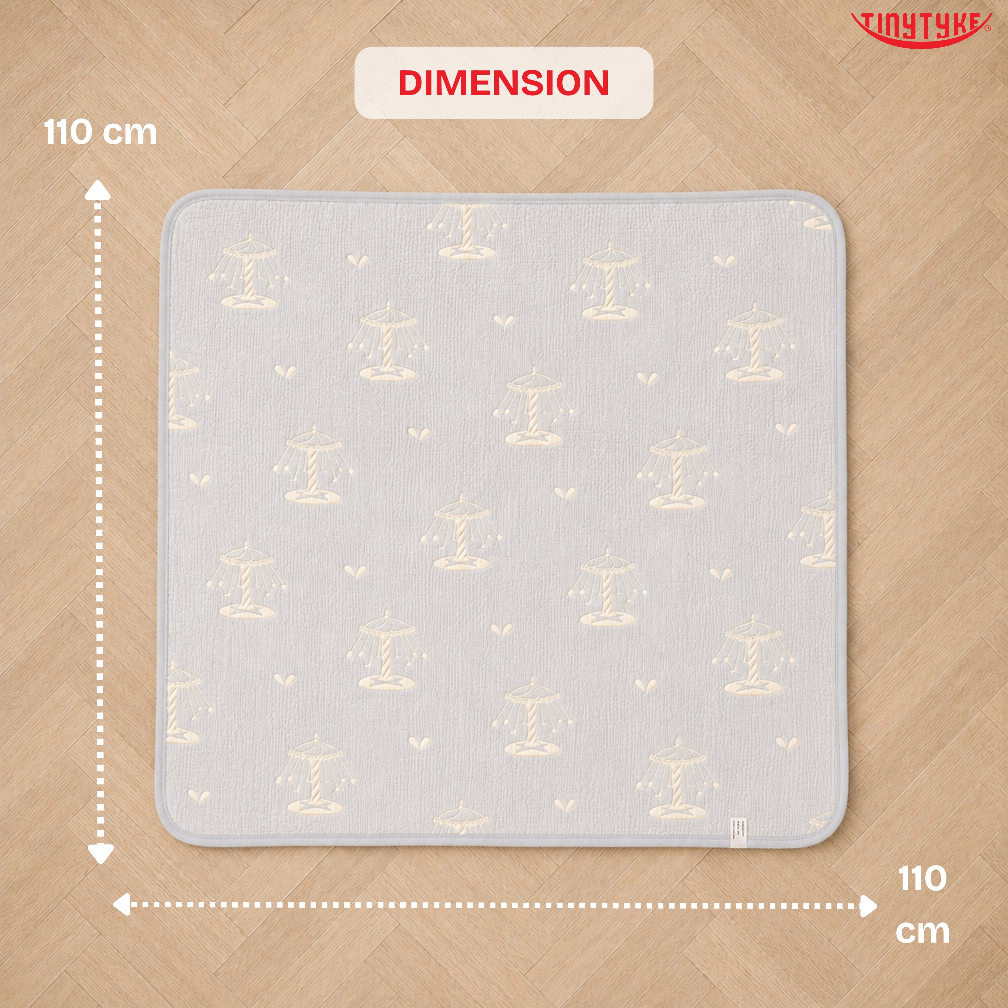 TinyTyke- Ultra Soft Muslin Baby Blanket