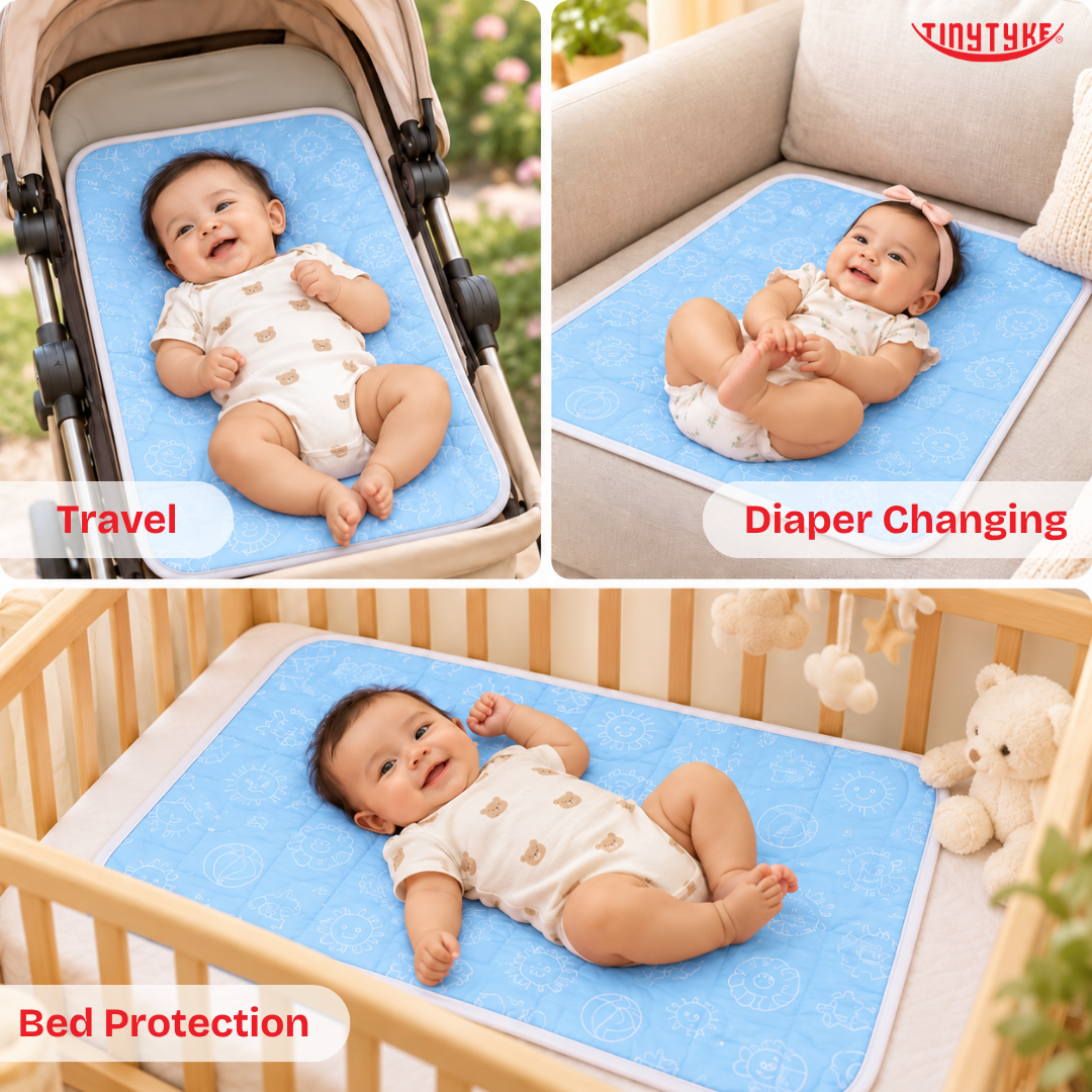 TinyTyke- Baby Dry Sheet Cum Changing Mat