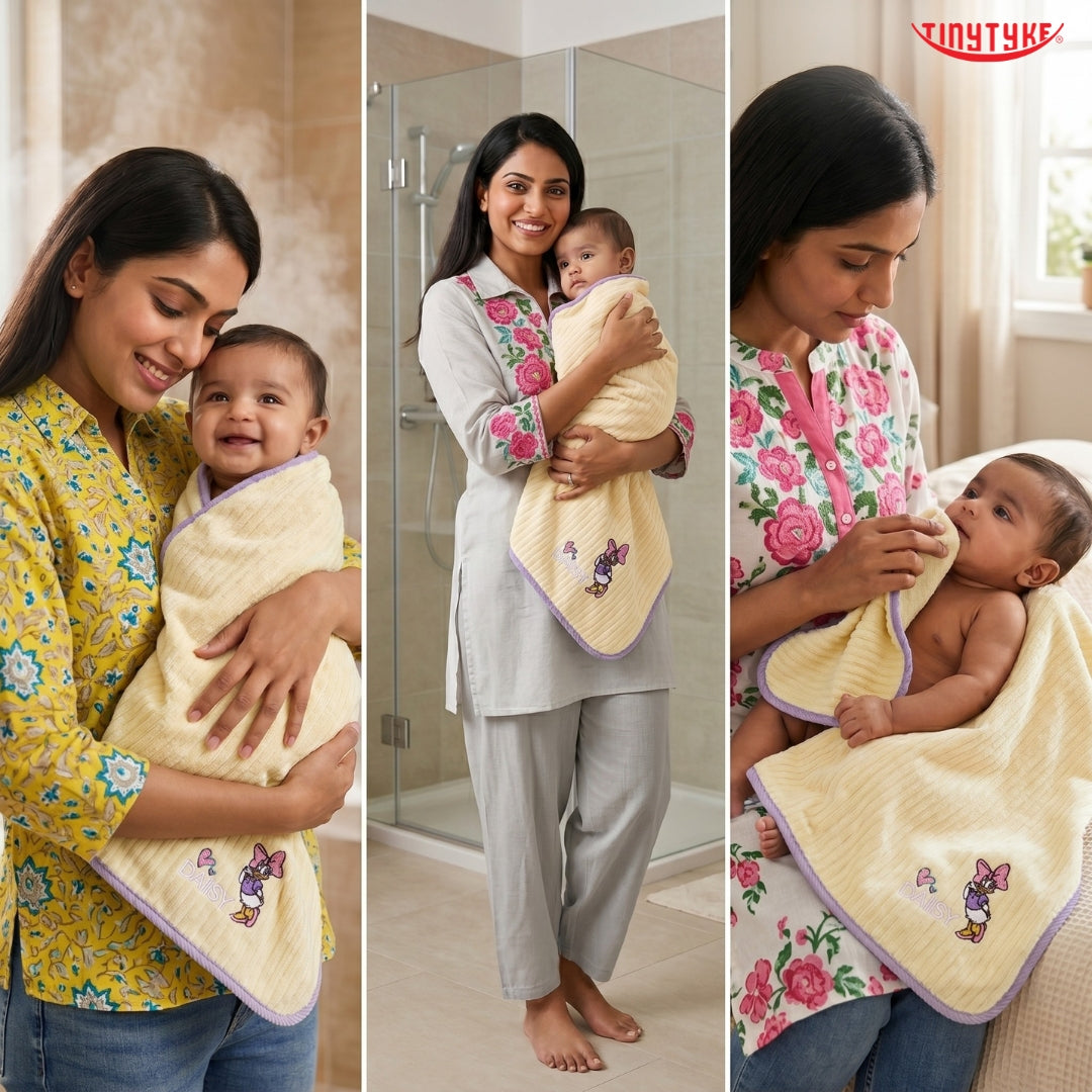 TinyTyke- CloudSoft Baby Towel