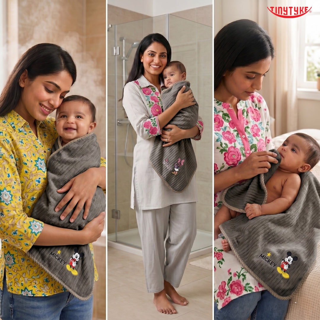 TinyTyke- CloudSoft Baby Towel
