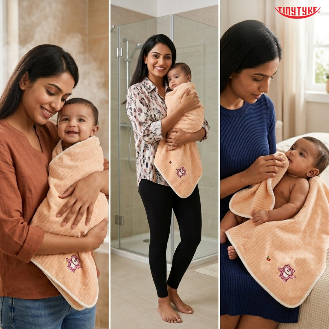 TinyTyke- CloudSoft Baby Towel