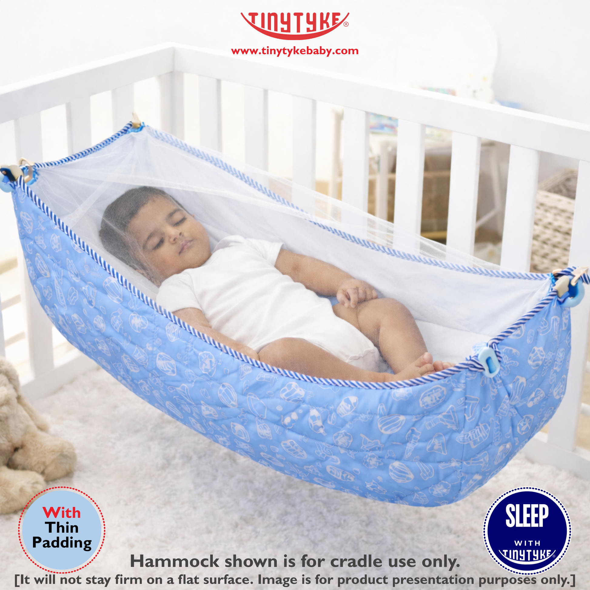 Simple Heavy Hammock for Secure Baby Sleep