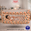 TinyTyke- Premium Square Hammock With See Through Mesh With Mattress
