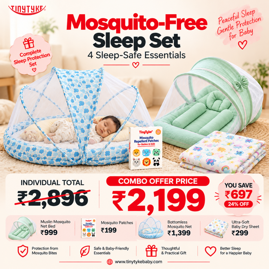 TinyTyke- Mosquito-Free Sleep Set | Combo