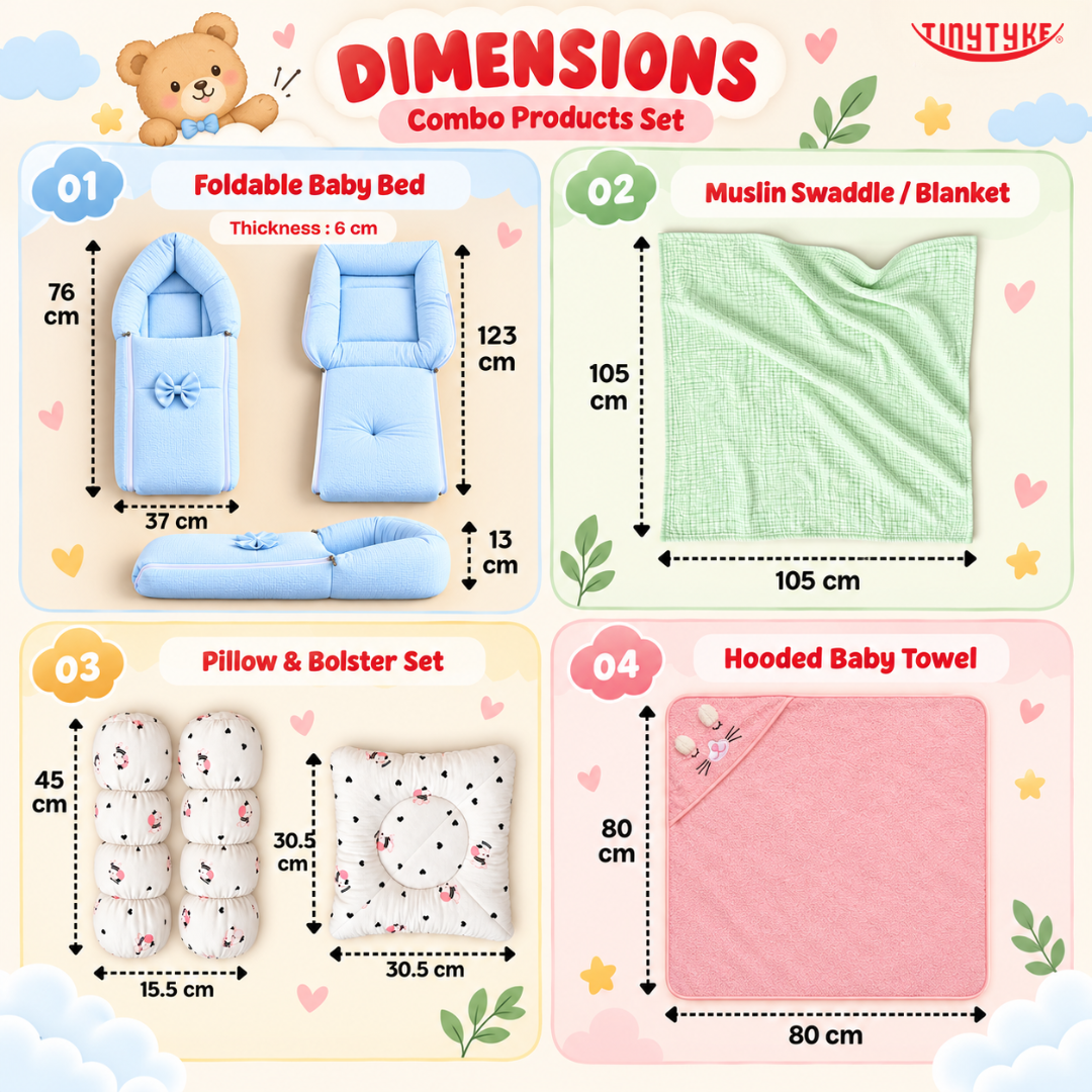 TinyTyke- Newborn Snuggle Set | Combo