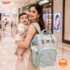 TinyTyke- Smart Organizer Baby Diaper Backpack Bag | Insulated Bottle Pockets