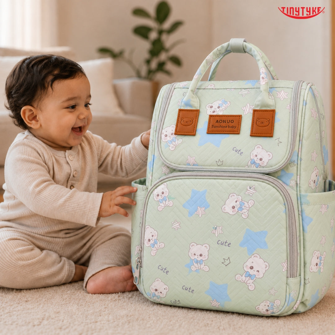 TinyTyke Smart Organizer Baby Diaper Backpack