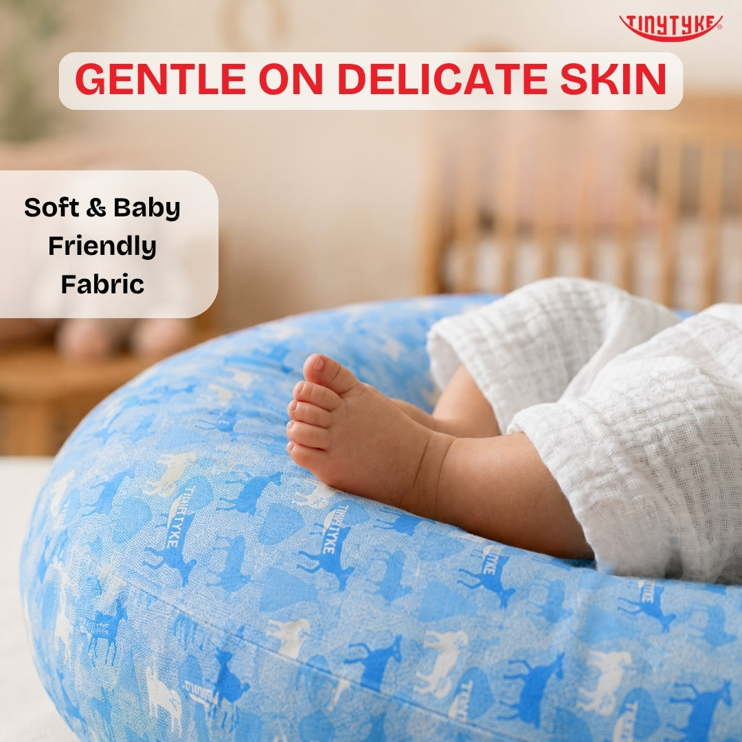 TinyTyke- Premium Baby Feeding Pillow With Adjustable Waist Strap