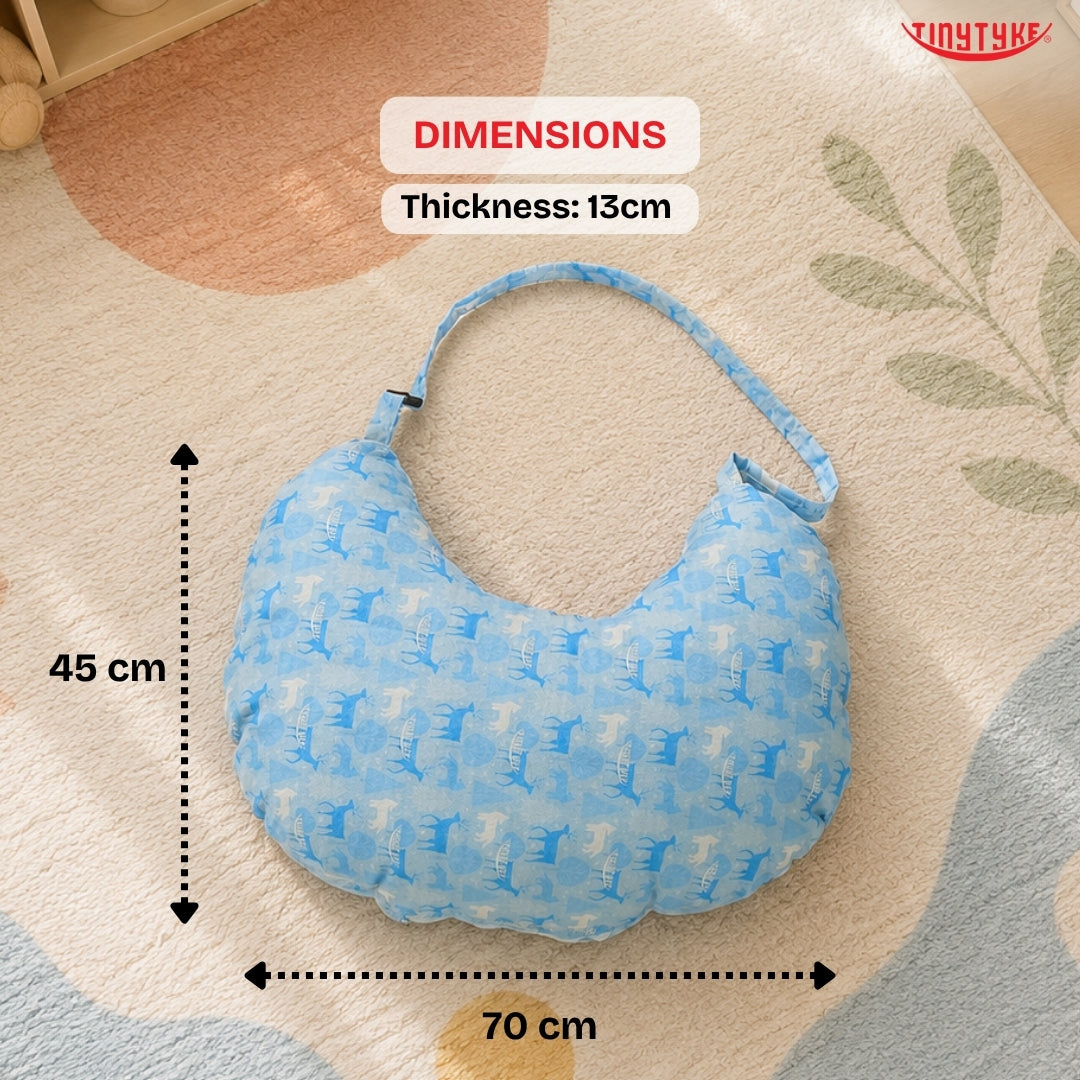 TinyTyke- Premium Baby Feeding Pillow With Adjustable Waist Strap