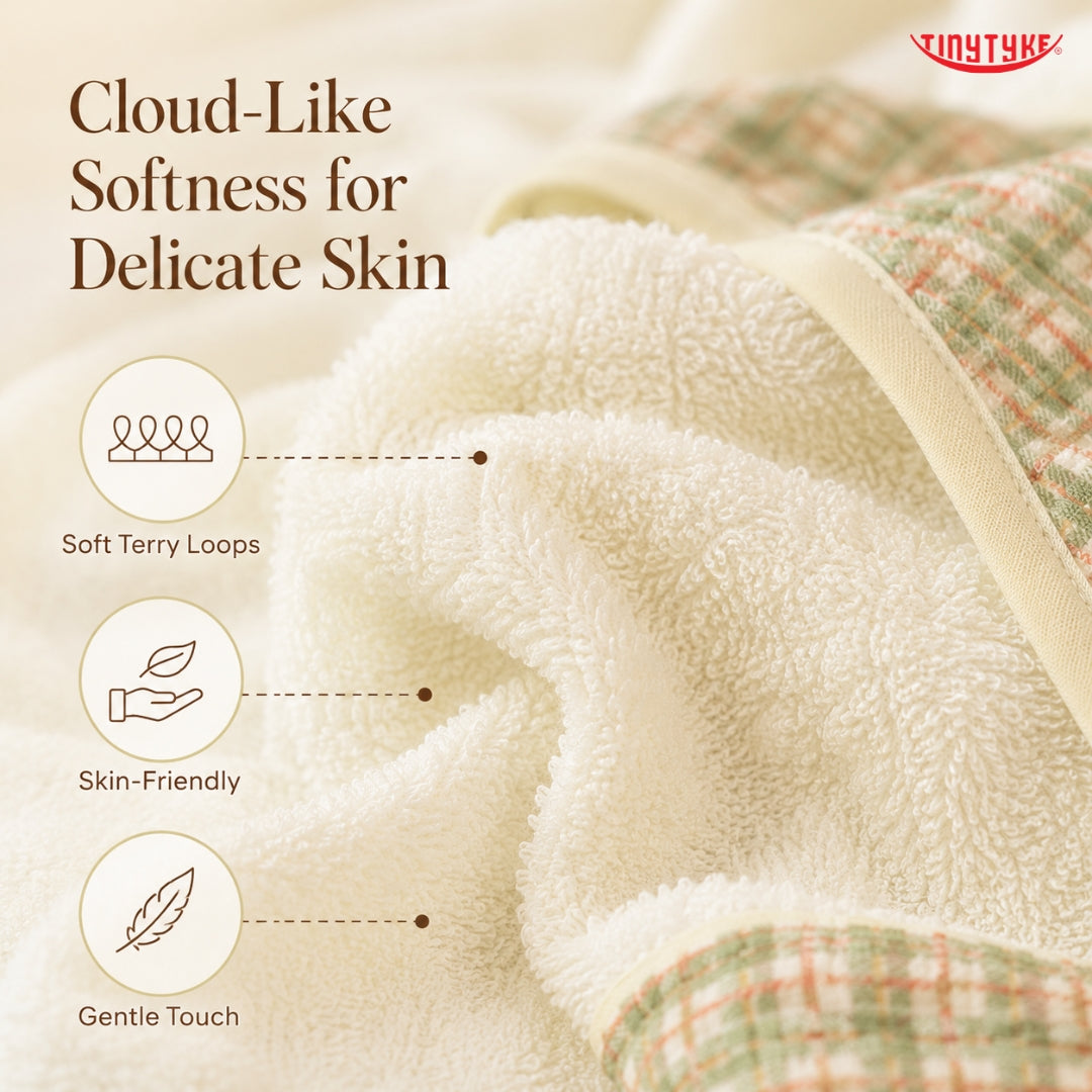 TinyTyke- CuddleWrap Hooded Blanket