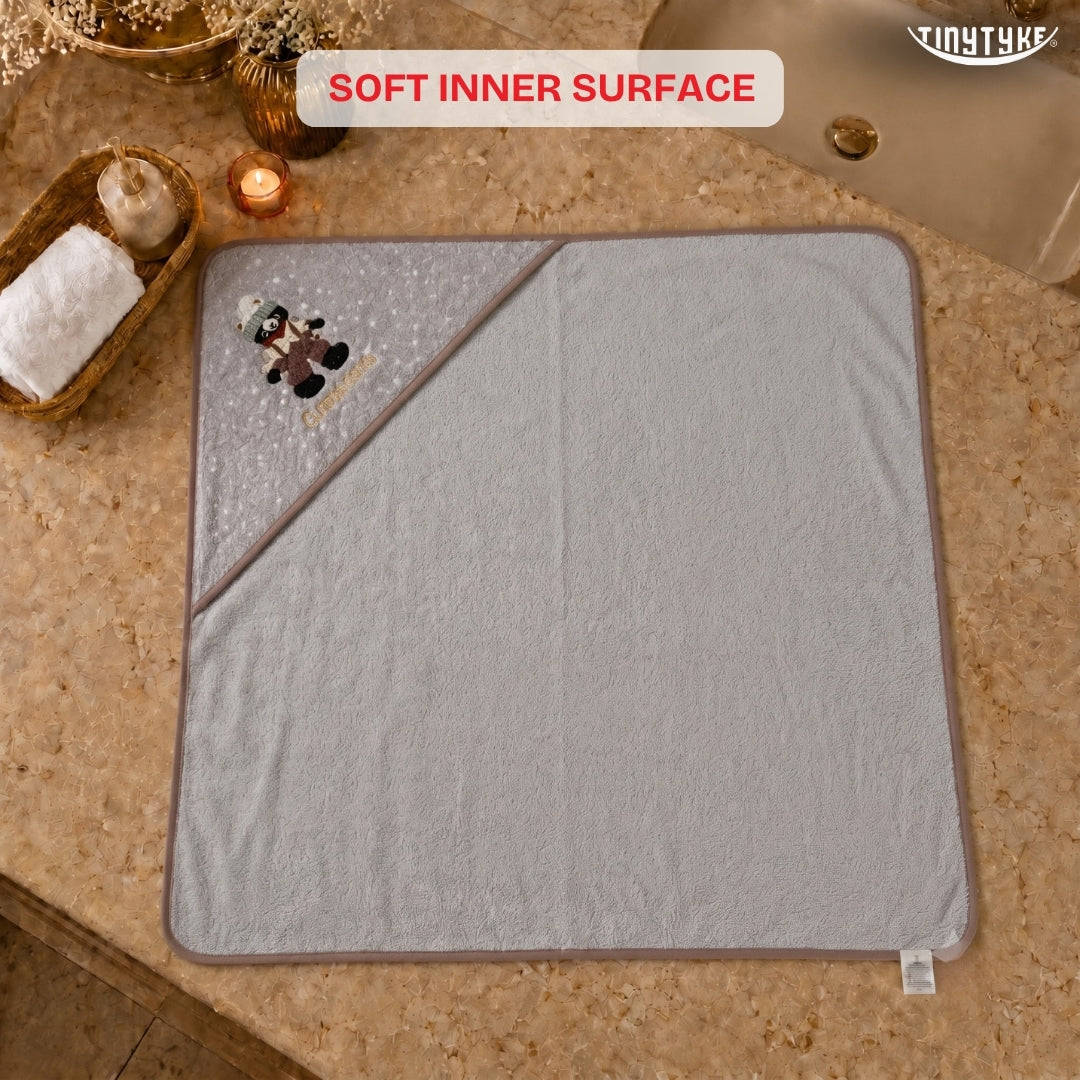 TinyTyke- CuddleWrap Hooded Blanket