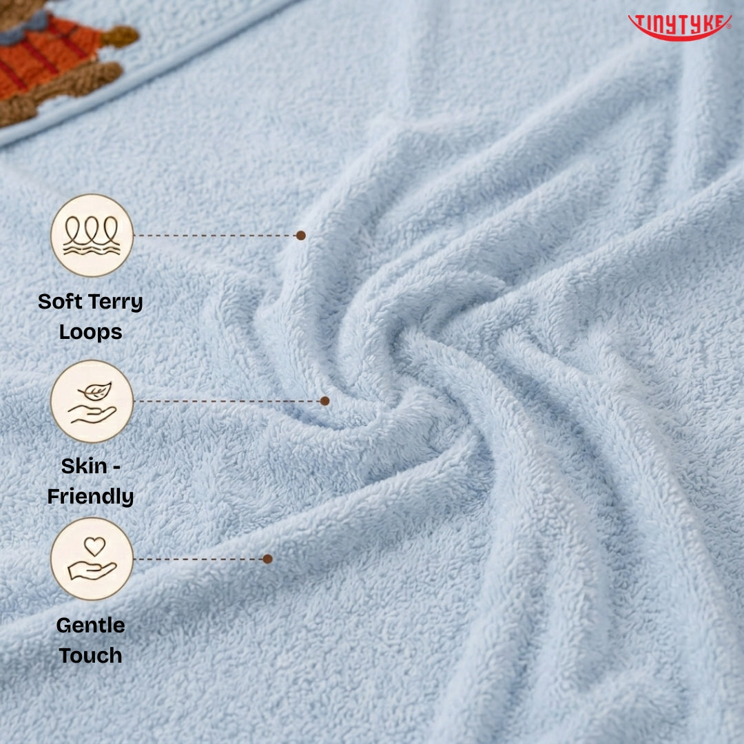 TinyTyke- CuddleWrap Hooded Blanket