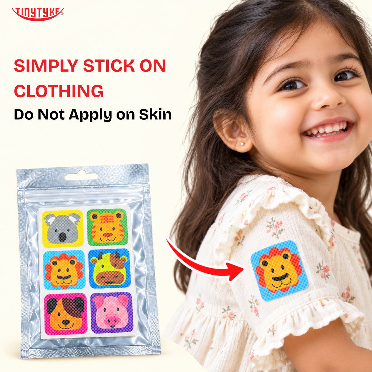 TinyTyke- Mosquito Repellent Patches for Babies & Kids