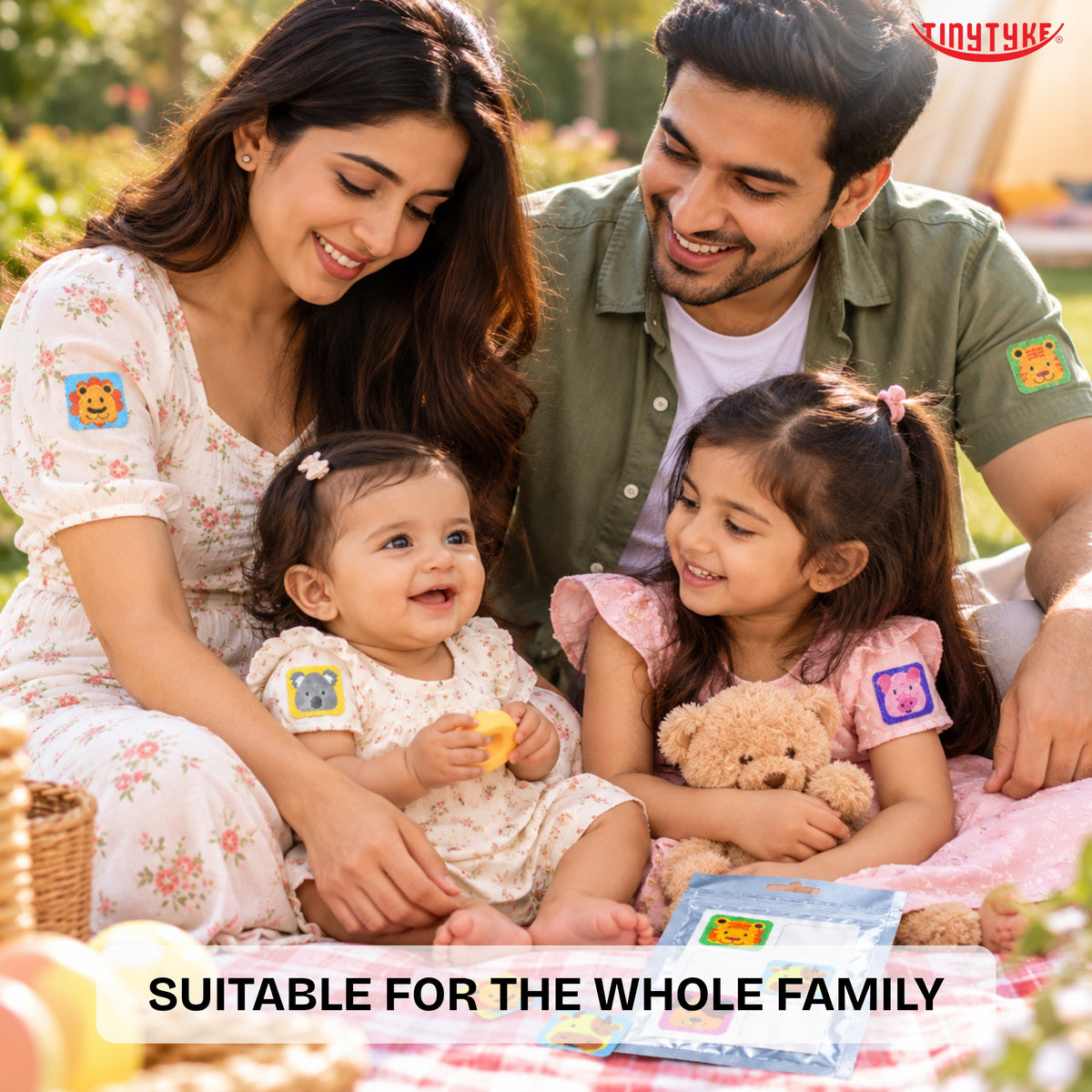 TinyTyke- Mosquito Repellent Patches for Babies & Kids