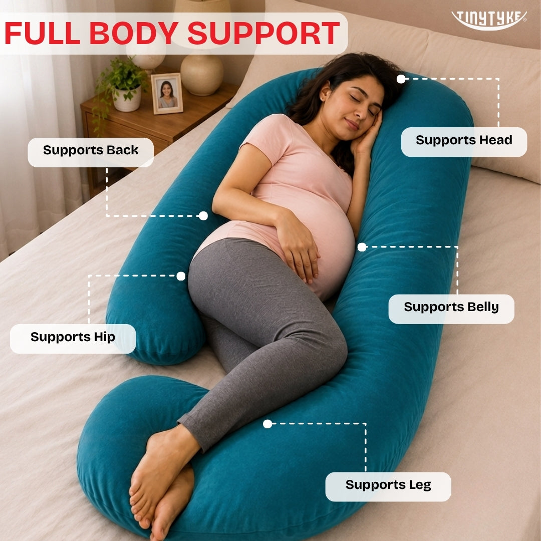 TinyTyke- Full Body Pregnancy Support Pillow