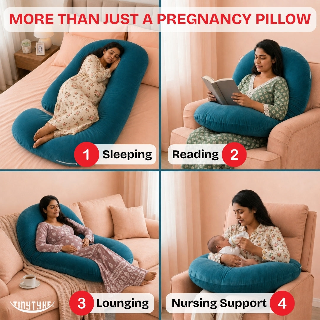 TinyTyke- Full Body Pregnancy Support Pillow