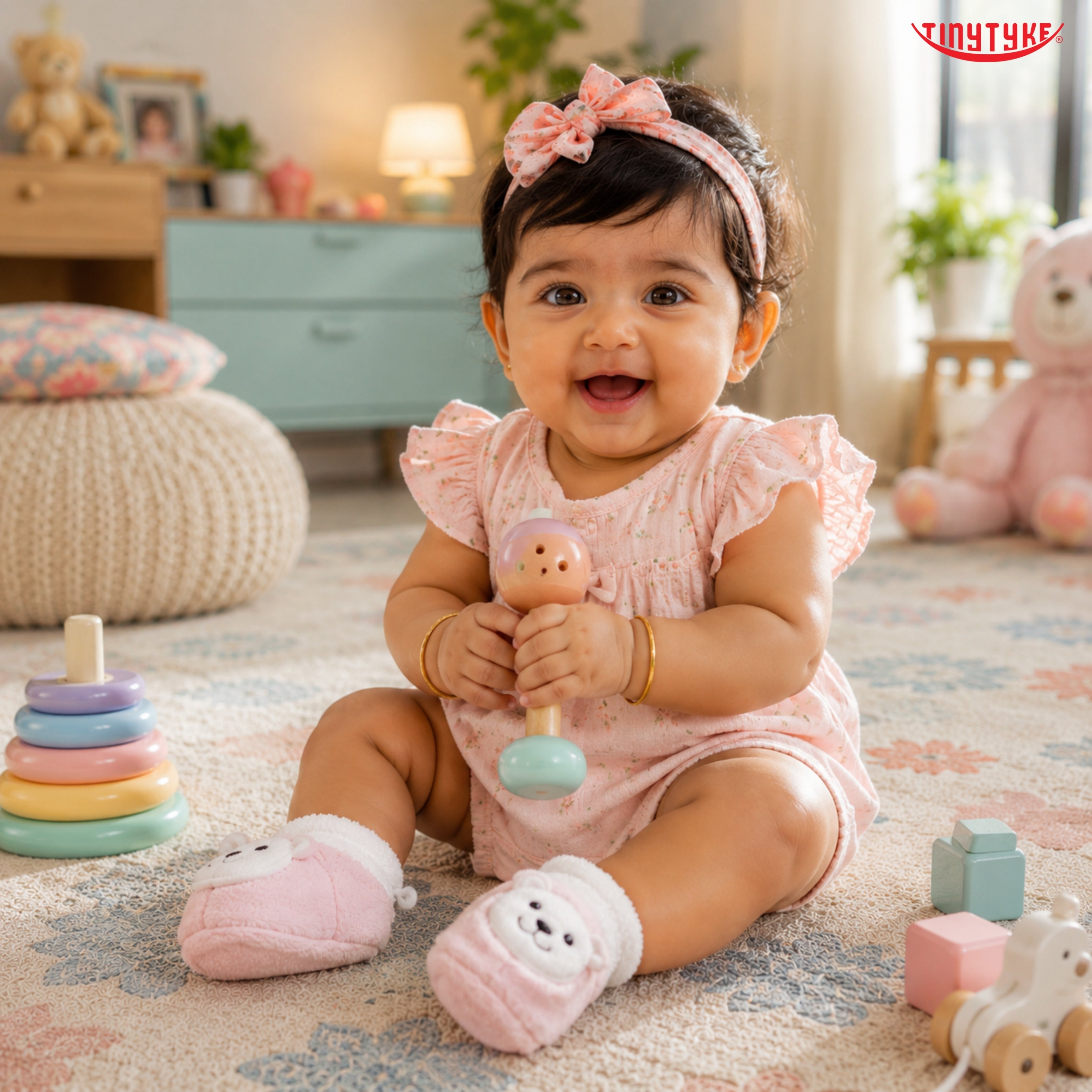TinyTyke- CloudStep Baby Socks Combo