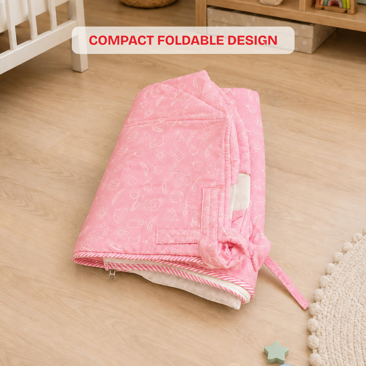 TinyTyke- Simple Heavy Hammock With Mosquito Net | Thin Padding