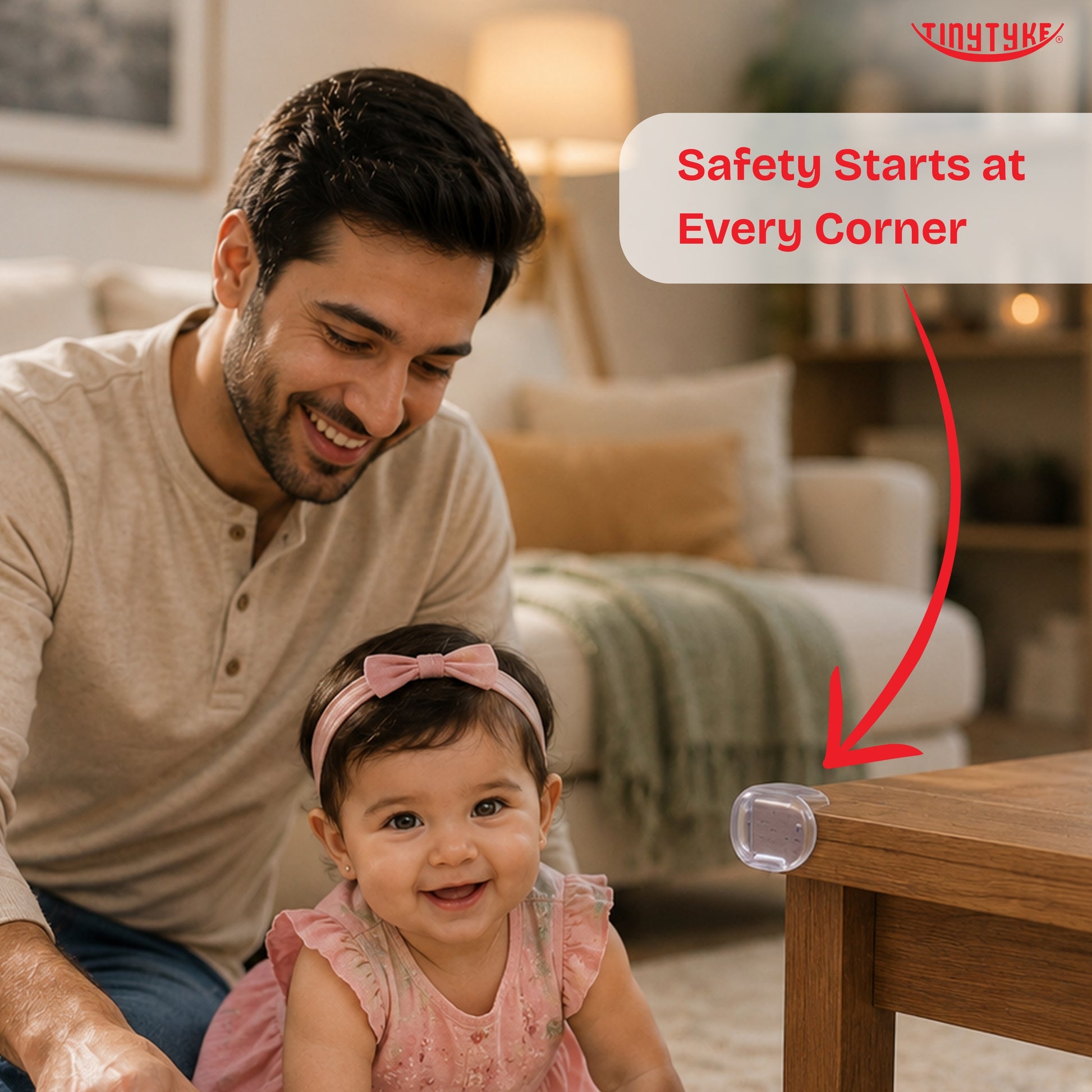 TinyTyke- Baby Safety Silicone Corner Guards