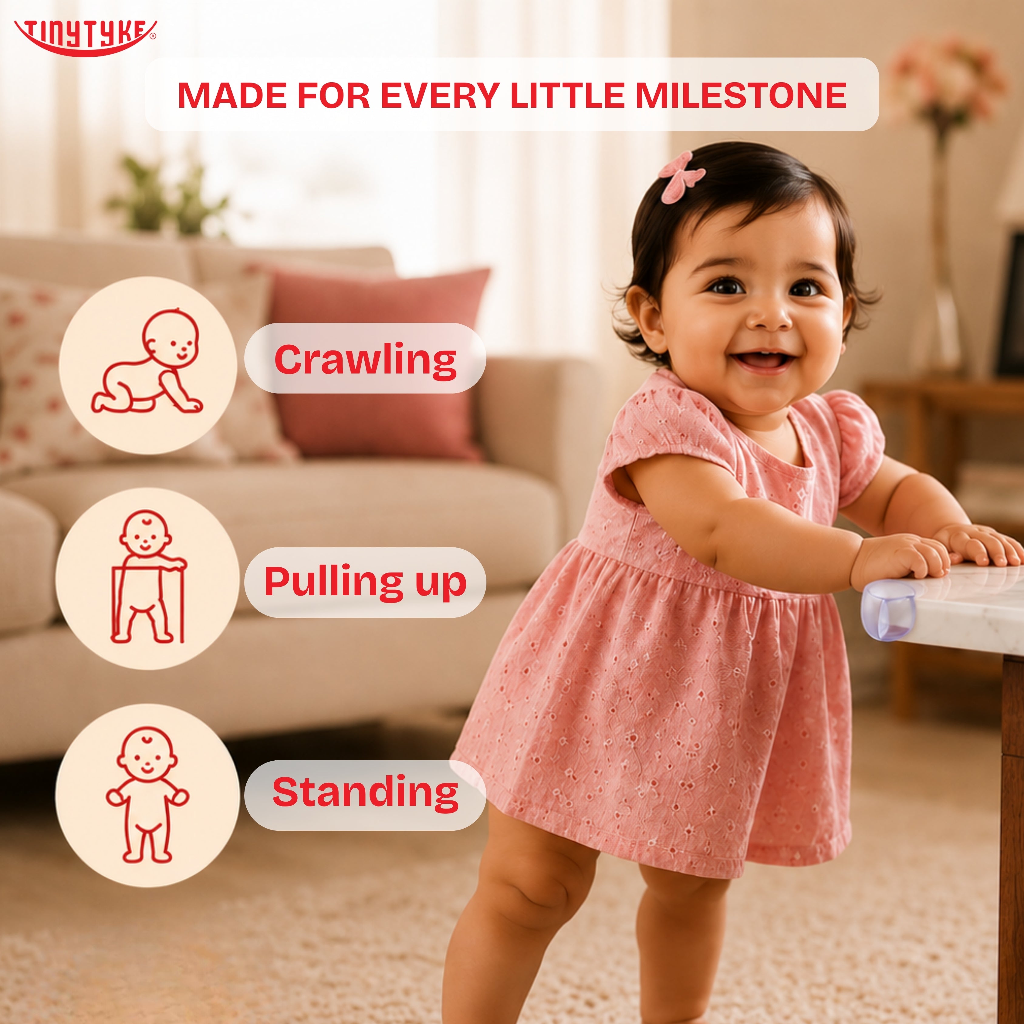 TinyTyke- Baby Safety Silicone Corner Guards