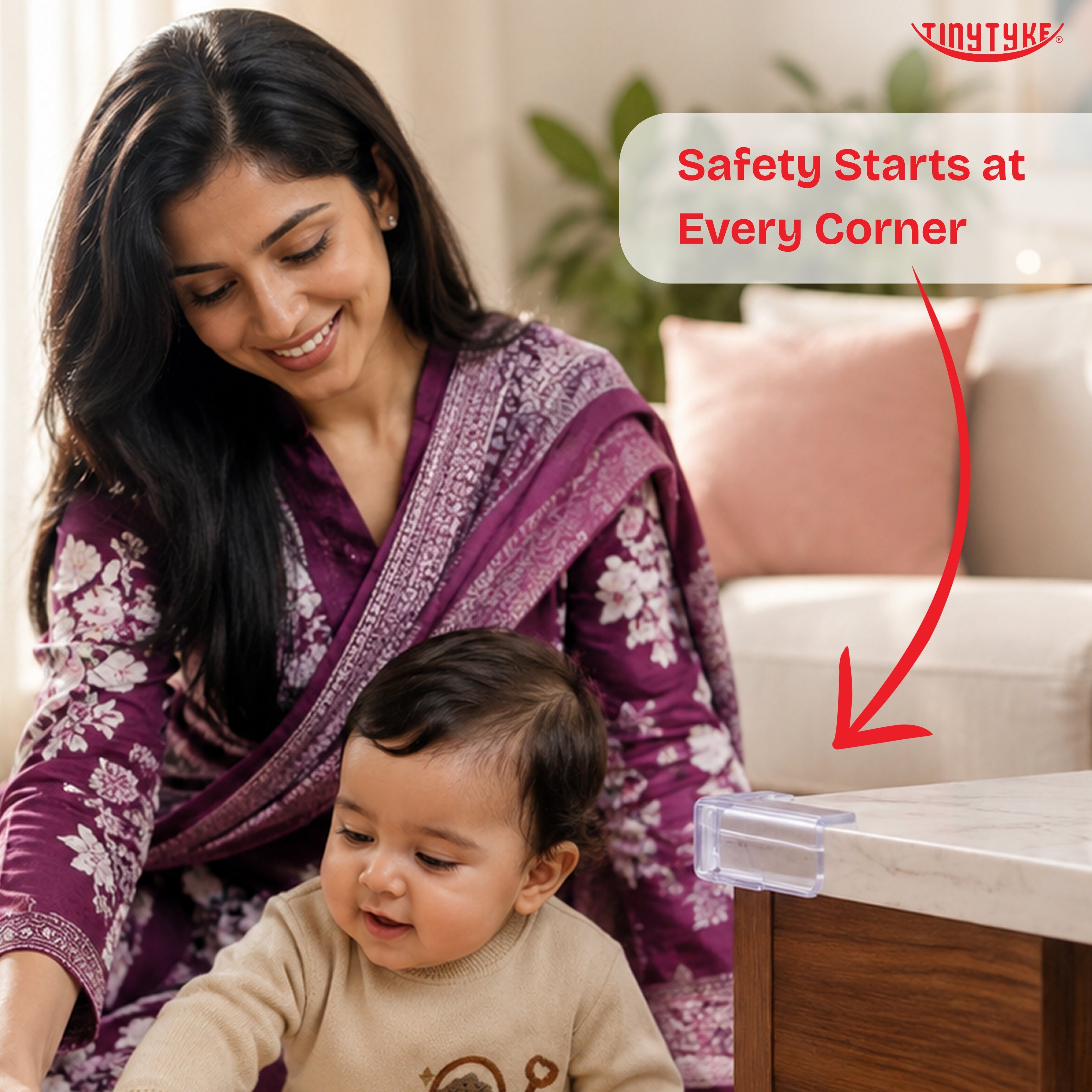 TinyTyke- Baby Safety Silicone Corner Guards