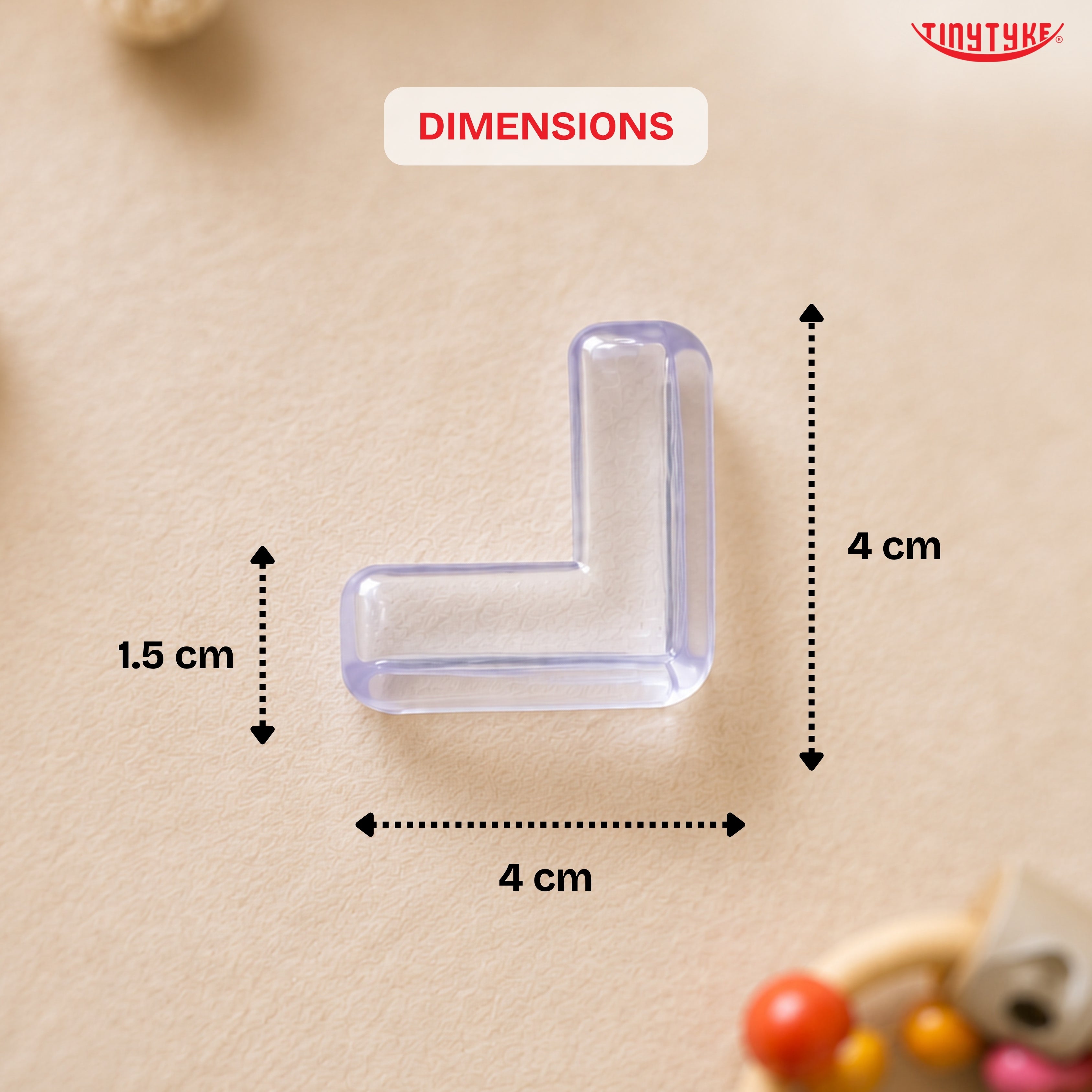 TinyTyke- Baby Safety Silicone Corner Guards