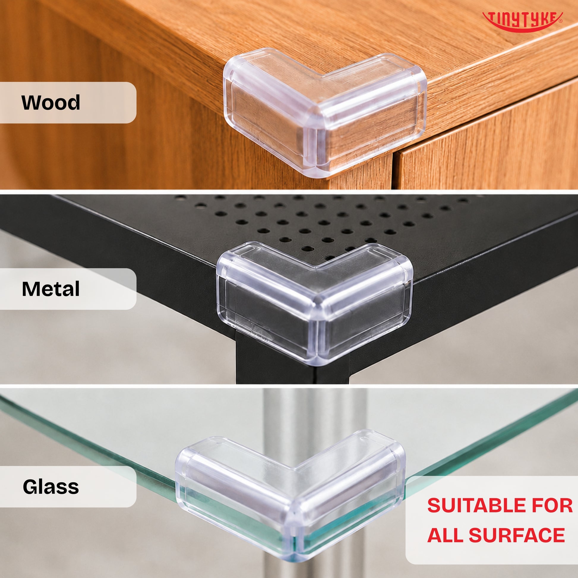 TinyTyke- Baby Safety Silicone Corner Guards