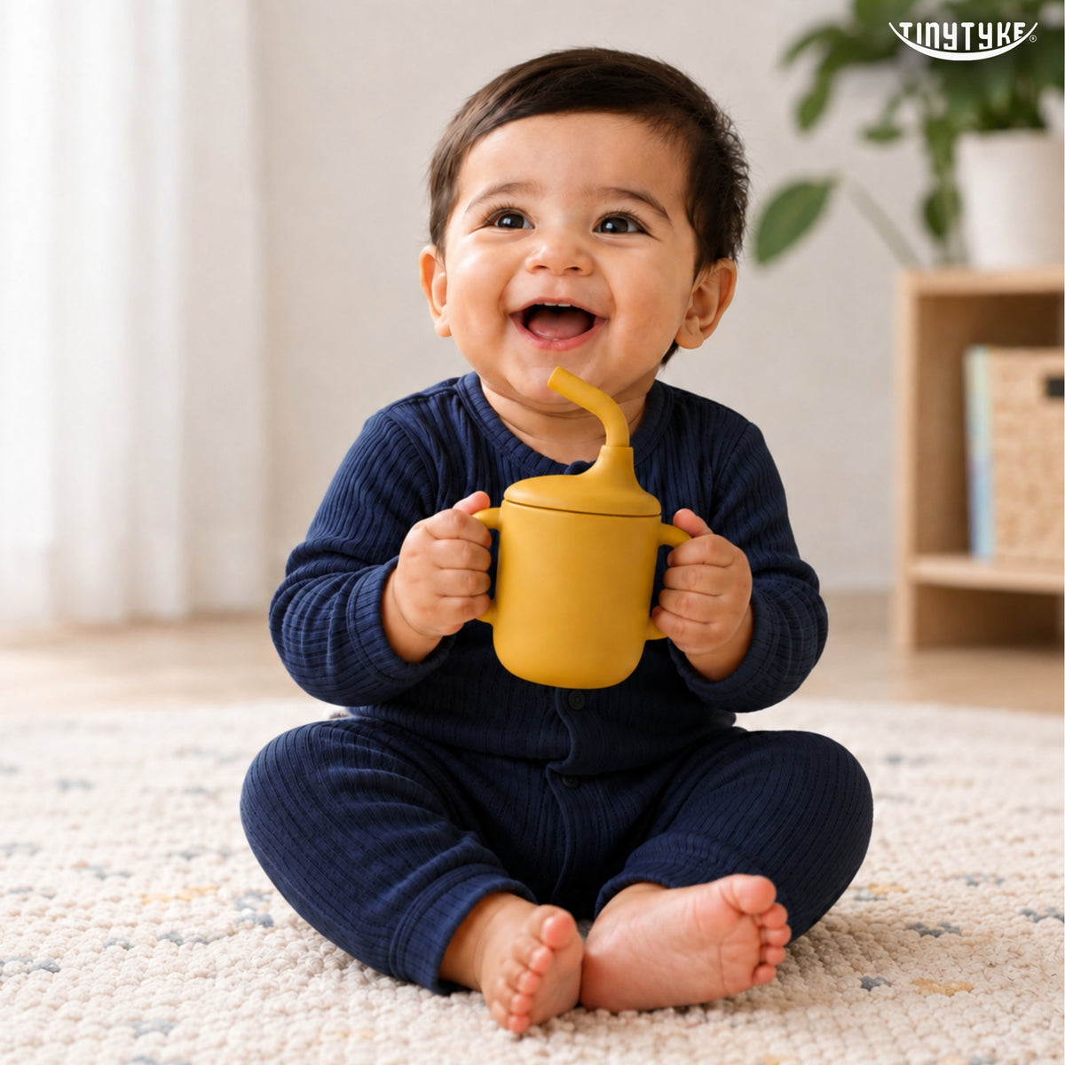 TinyTyke- Premium Silicone Sipper Cup For Babies